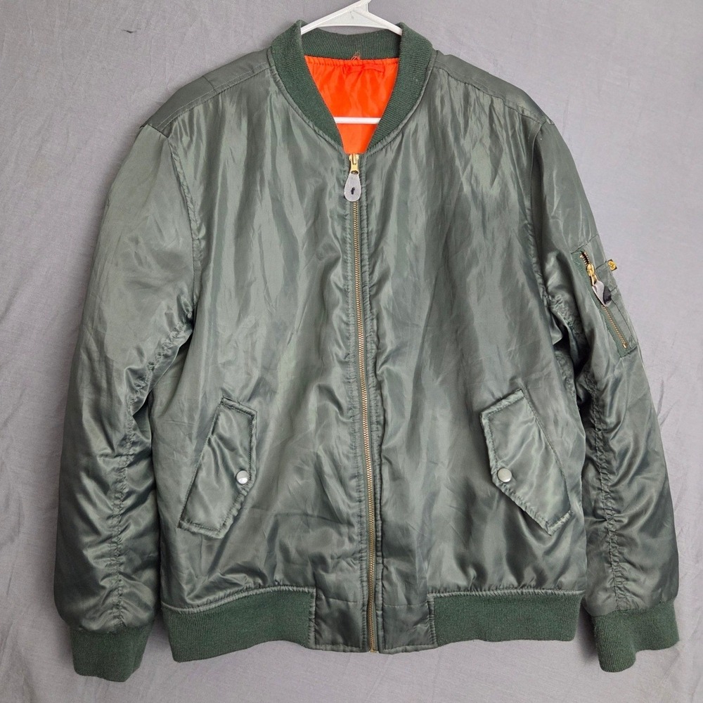 Vintage Swiss Cross MA-1 Bomber Jacket Small